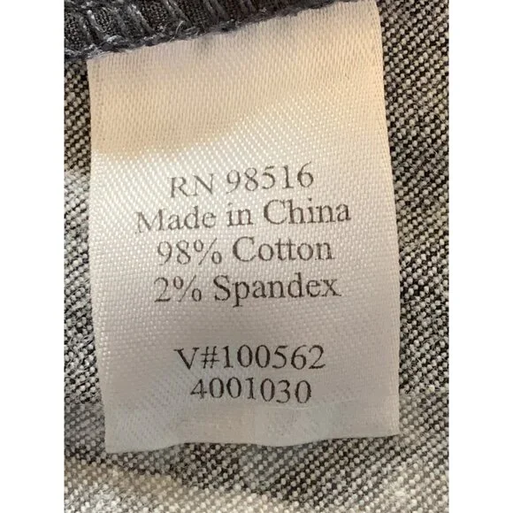 Coldwater Creek Women's Denim Capri Pants Size 8 Medium Blue Cropped Casual - Picture 10 of 11